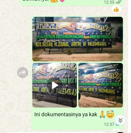 Pengiriman Papan Bunga Duka Taman Sari