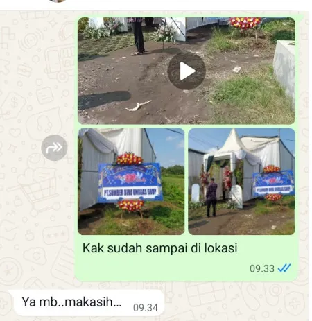 Pengiriman Karangan Bunga Taman Sari