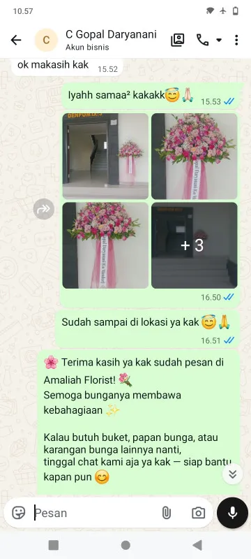 Pengiriman Karangan Bunga Taman Sari