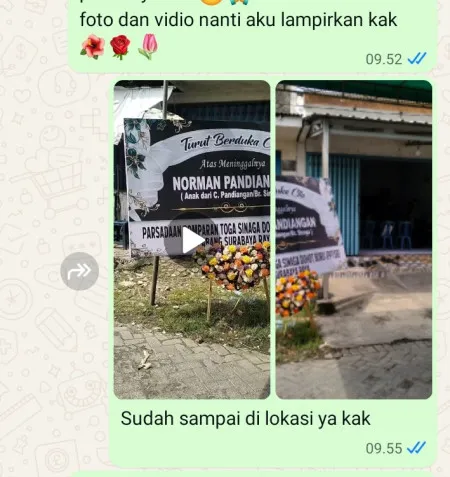 Pengiriman Karangan Bunga Taman Sari