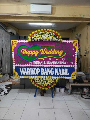 Papan Bunga di Taman Sari