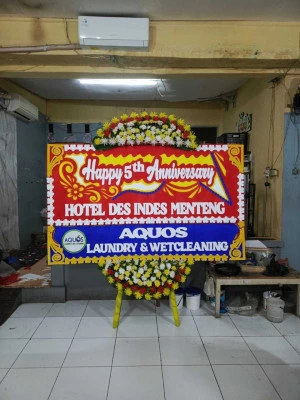 Papan Bunga di Taman Sari