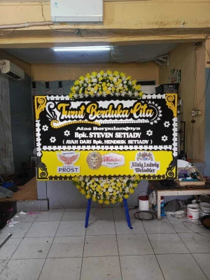 Papan Bunga di Taman Sari
