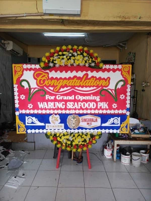 Papan Bunga di Taman Sari