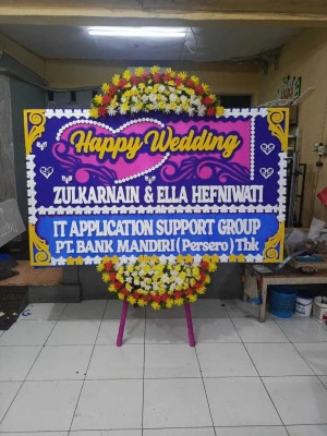 Papan Bunga di Taman Sari